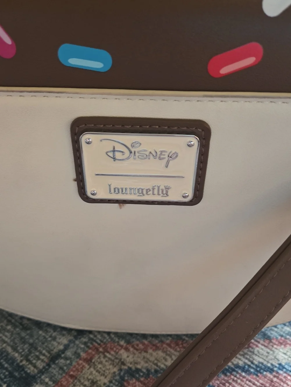 Disney Loungefly  Chip 'n' Dale Donut Purse - Brown, Cream & Yellow Set
